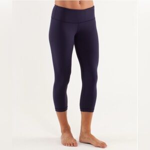 Lululemon | Wunder Under Cropped Leggings